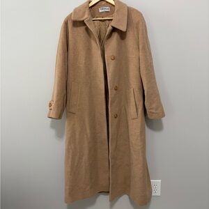 Vintage Forecaster of Boston Light Tan Coat Size 12